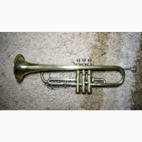 Музична труба помпова Trumpet продаю Amati ATR 331 Чехія золотиста