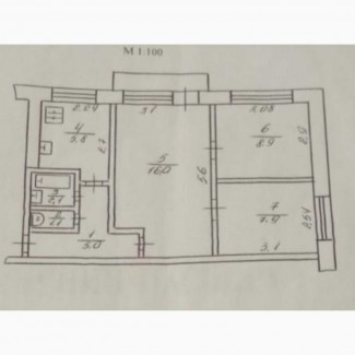 Продаж 3-к квартира Дніпро, Центральний, 26000 $