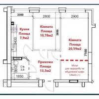 Продаж 2-к квартира Бучанський, Крюківщина, 50000 $