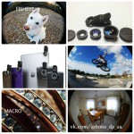 3 в 1 lieqi ollo clip fisheye 180 рыбий глаз, макро, фишай iphone htс