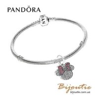 Шарм PANDORA ― DISNEY Minnie 791447CZ оригинал