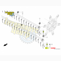 Граблина мотовила Claas 359203, 359203.1, 3592031, 000359203, 0003592031