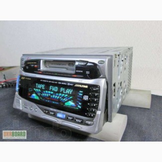 Alpine 2din cd\fm -tuner\casset