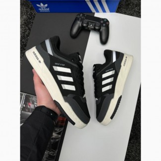 Adidas Originals Drop Step Gray Black - кроссовки мужские серые