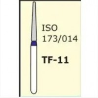 Стоматологические алмазные боры TF-11 ApogeyDental 5 шт/уп в мягкой упаковке (синяя серия)