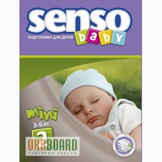 Детские белорусские подгузники “Senso baby”