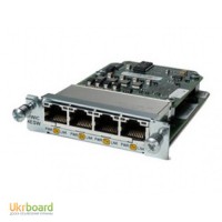 Модуль Cisco Four port 10/100 Ethernet switch interface card HWIC-4ESW