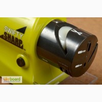 Киев.Точилка для ножей и ножниц на батарейках Swifty Sharp Motorized Knife Sharpener