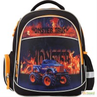 Рюкзак школьный ортопедический для мальчика Monster Truck K17-510S Германия