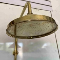 Unlacquered brass faucet