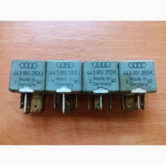 443951253J 443951253K 899511 899512 213 214 реле вентилятора VAG Audi VW 1986-2003