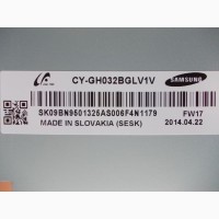 Плата T-con BN41-02111A, LSF320HN03, SK98BN9501304A, 60Hz телевизора Samsung UE32H5000AK