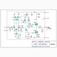 Усилитель (блок УНЧ) APEX - FH5 SSR Mod.3 (2х75Вт) на полевых транзисторах