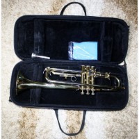 Труба Blessing B 125 U.S.A. Лак профі золото Trumpet