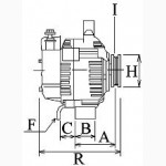 Генератор Zetor Зетор 3320, 3321, 3340, 3341, 4320, 4321; 443113516653