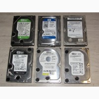 Жесткий диск для ПК 500Gb 1000Gb 1Tb WD 3.5 SATA - РАБОЧИЕ - Недорого