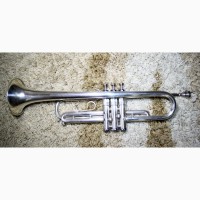 Труба музична помпова GETZEN 300 Series Elkhorn Wis USA Оригінал Профі Срібло Trumpet