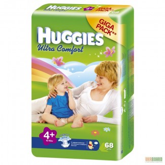 Подгузники Huggies Classic, Ultra Comfort памперсы