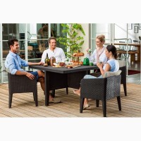 Голландська мебель из искусственного ротанга Columbia set 5 pcs