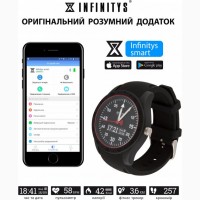 Часы Atrix INFINITYS X20 45mm Swiss Sport Chrono, умные смарт-часы подарки