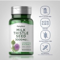 Розторопша MILK THISTLE SEED 3000 мг (силімарин) 100 капсул, США