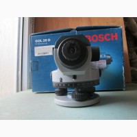 Оптичний нівелір Bosch GOL 20 D Pro. Штатив. Рейка складна 3м + 1.5м. Не нове