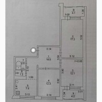 Продаж 3-к квартира Київ, Святошинський, 62000 $