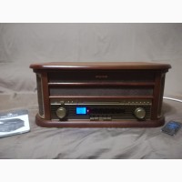 Стерео проигрыватель виниловых дисков FM CD MP3 USB AUNA BELLE EPOQUE