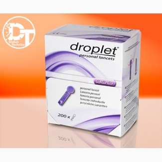 Ланцеты Droplet 30G (Дроплет 0, 31мм) - 200 шт