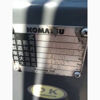 Акция!!! Вилочный электропогрузчик Komatsu FB20HB-11, захват для тюков, новая батарея