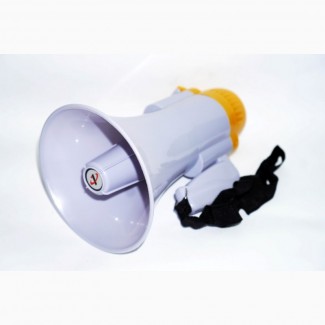 Громкоговоритель аккумуляторный 15W мегафон рупор MEGAPHONE HW-8C