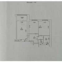 Продаж 2-к квартира Обухівський, Васильків, 50000 $