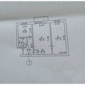 Продаж 2-к квартира Кропивницький, Фортечний, 28500 $