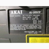 Магнітола AKAI AJ-305CD, стерео, радіо - тюнер, Японія, 50х25х17 см