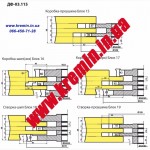 Комплект твердосплавных фрез по дереву для изготовления евроокон 68х80 и 78х80 мм