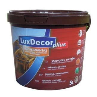 Акриловая пропитка для дерева Luxdecor PLIUS