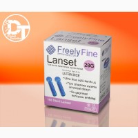 Ланцеты Freely Fine 28G - 100шт. ( Ланцеты Фрили Файн)