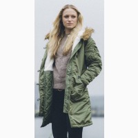 Жіноча парка Elyse Parka Alpha Industries (оливкова)