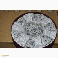 Подарочные чайные сервизы Queen Victoria Porcelain Василек