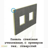 Панели стеновые утепленные