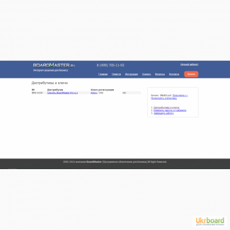 Продам лицензионный ключ BoardMaster Pro 6.3