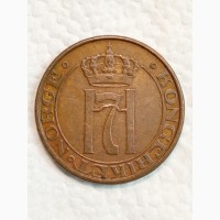 5 эре 1951г. Бронза. Норвегия. Король Хокон VII