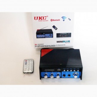 Усилитель звука UKC SN-666BT FM USB 2x300W Bluetooth + Караоке