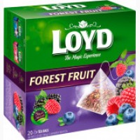Чай ягодный Loyd Лесные ягоды в пирамидках 20 шт х 2 г