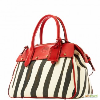 Сумка dooney and bourke zebra print wilson,оригинал