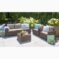 Голландська мебель из искусственного ротанга California 3 Seater Set