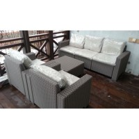 Голландська мебель из искусственного ротанга California 3 Seater Set