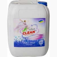 Рідкий пральний порошок Silver Clean 10l оптом і вроздріб