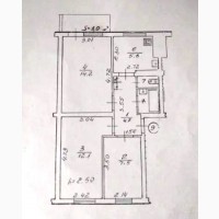 Продаж 3-х кімнатна квартира Центр вул. Короля Данила