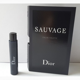 Пробник туалетной воды 1 ml, christian dior sauvage, франция